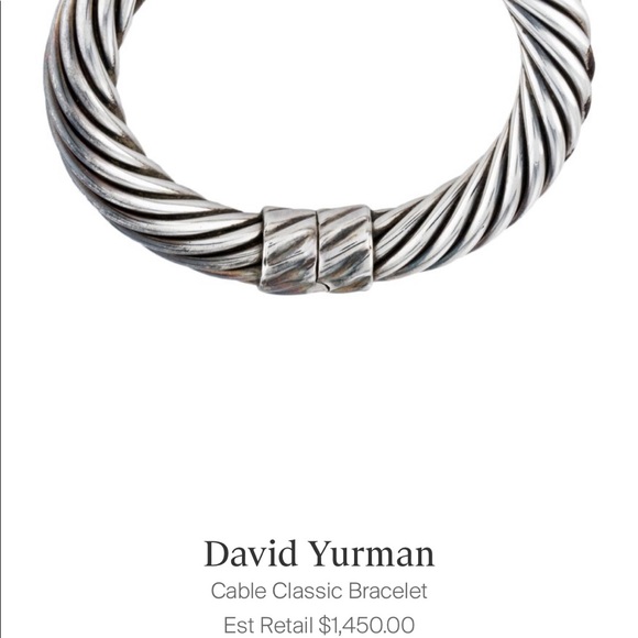 David Yurman Sterling Silver 14k Gold Dome - Picture 6 of 6
